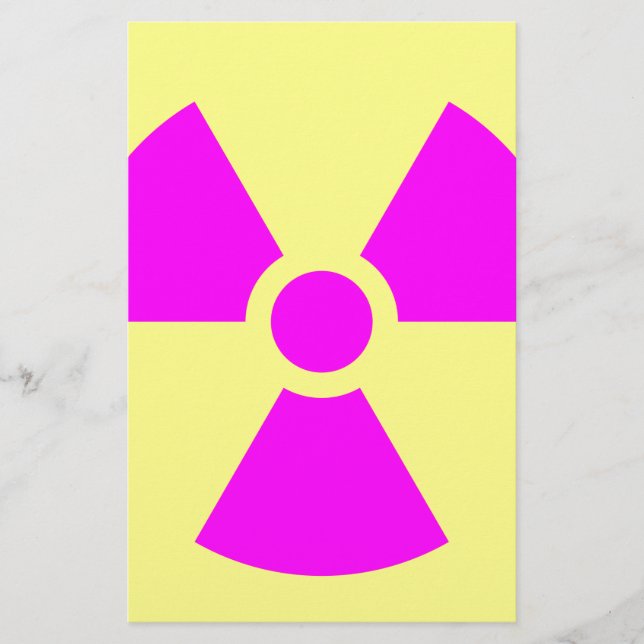 Radiation Warning Symbol (Front)