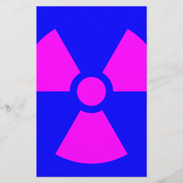 Radiation Warning Symbol (Front)