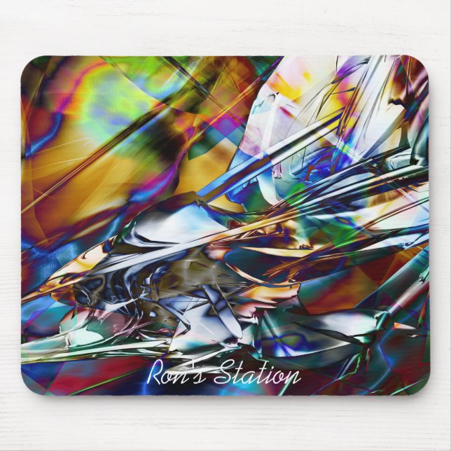 Radical Art 26 Your Name Mousepad (Front)