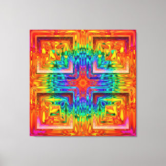 Radical Art 58 Wrapped Canvas
