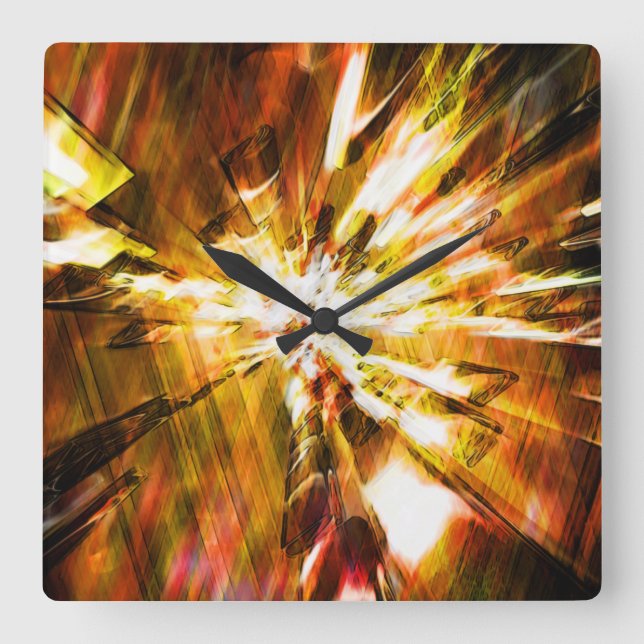 Radical Art 6 Wall Clock (Front)
