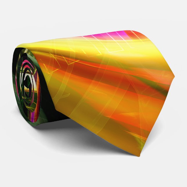Radical Art 7 Tie (Rolled)