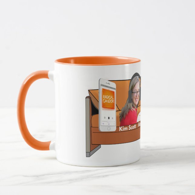 Radical Candour Podcast Coffee Mug (Left)