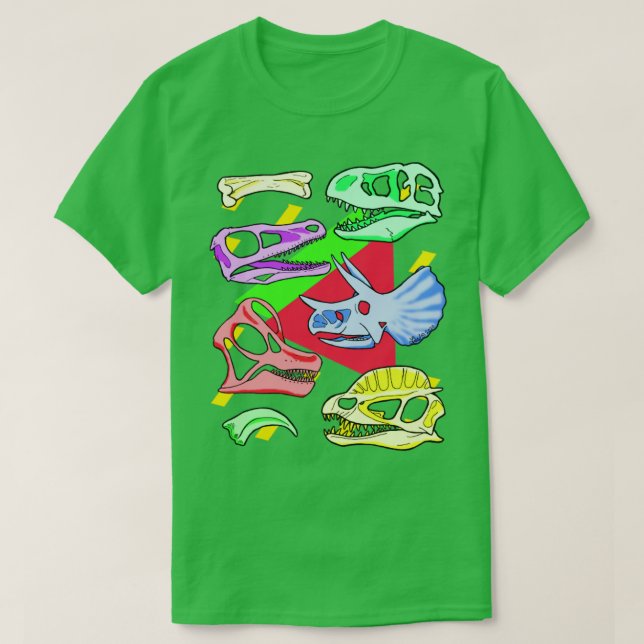 Radical Dinos T-Shirt (Design Front)