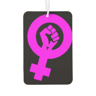 Radical Feminist Car Air Freshener