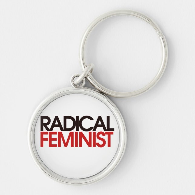 Radical Feminist Key Ring (Front)