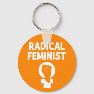 Radical Feminist Key Ring