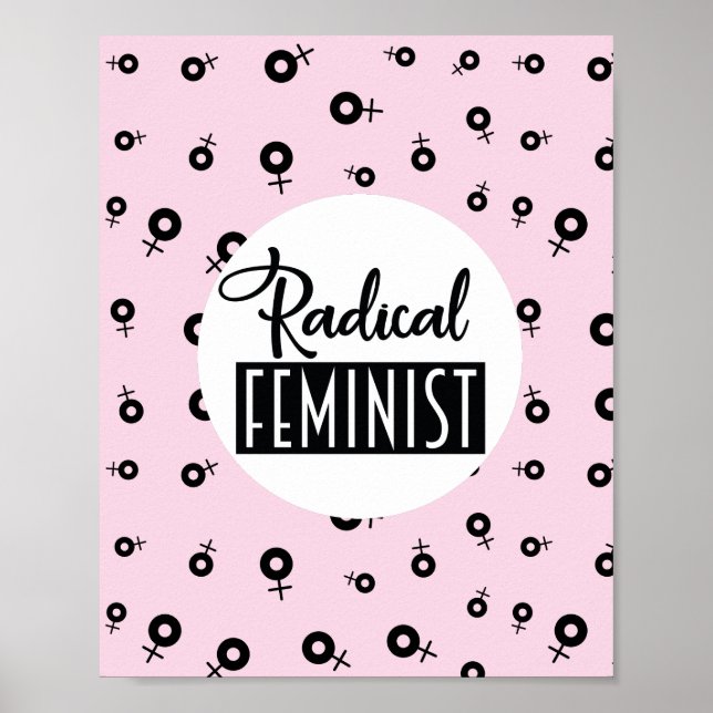 Radical Feminist Poster (Front)