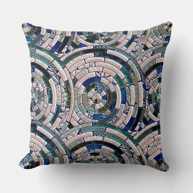 Radical Mosaic Tiles 1D Pillows (Front)