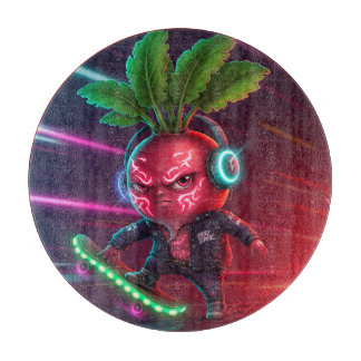Radical Radish Cutting Board