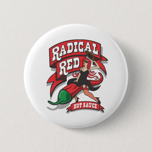Radical Red Pin (Front)