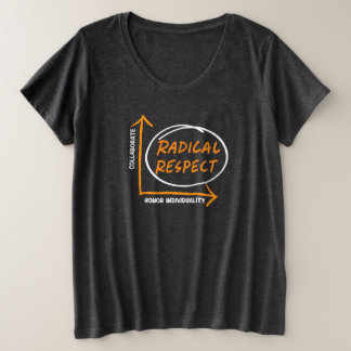 Radical Respect Distressed T-Shirt Plus Size T-Shirt