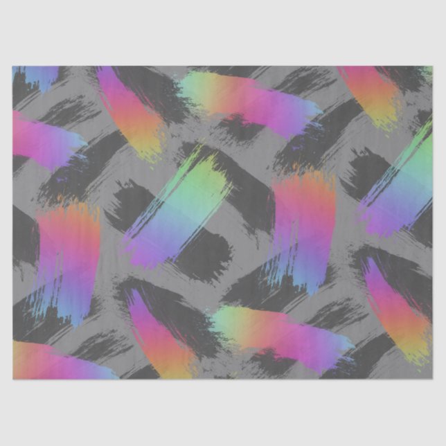 radical retro rainbow : tissue paper (Front)