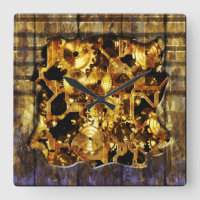 Radical Steampunk 4 Clock