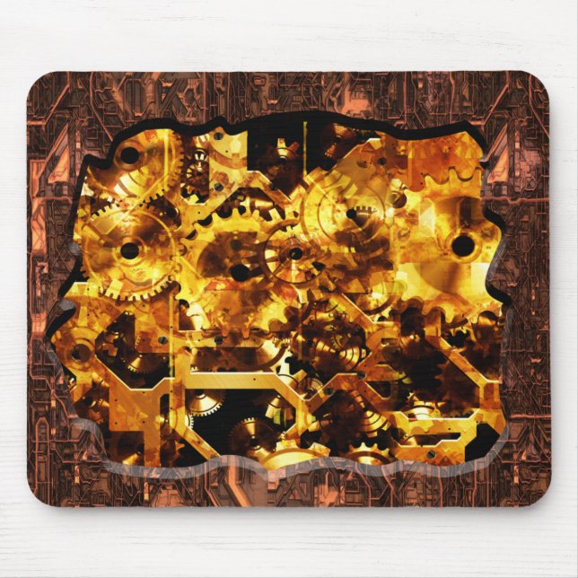 Radical Steampunk 7 Mousepad (Front)