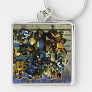 Radical Steampunk 8 Keychain