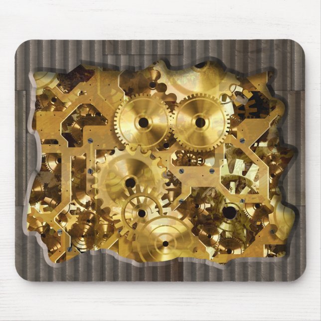 Radical Steampunk 9 Mousepad (Front)