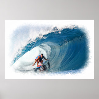 Radical Surfer 1A & 1B Image Options Poster