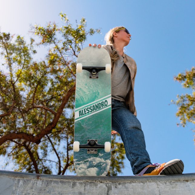 Radical Wave Custom Name Skateboard (Outdoor 1)