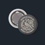 Radicalised By Basic Decency Political Protest  Magnet<br><div class="desc">Radicalised By Basic Decency Political Protest Feminist Activist Gift Liberal Aesthetic Social Justice</div>