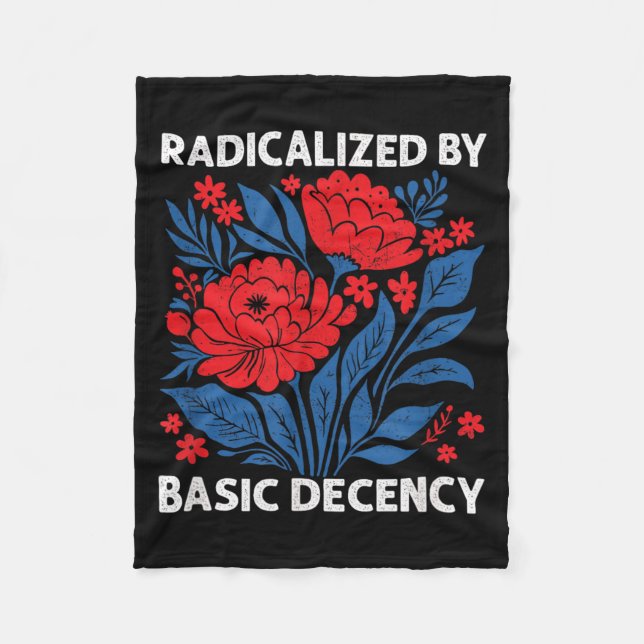Radicalised Fleece Blanket (Front)