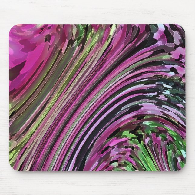 Radicchio Garden Salad Abstract Mousepad (Front)