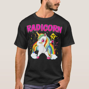 Radicorn Radiology XRay Tech Cute Dabbing Unicorn T-Shirt