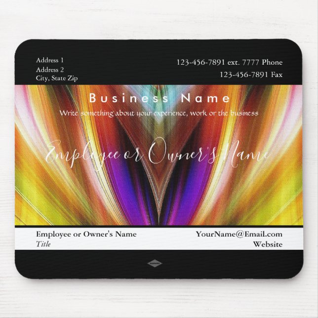 Radient Colour Gift Promo Mousepad (Front)