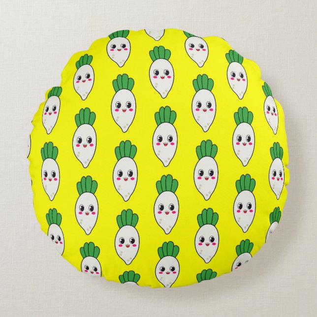 Radieschen Round Cushion (Front)