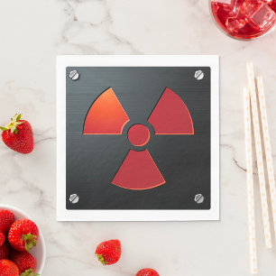 Radio Activity Sign Napkin