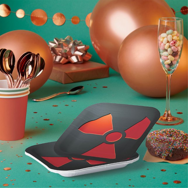 Radio Activity Sign Paper Plate (Creator Uploaded)