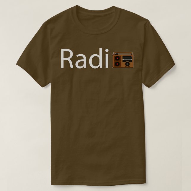 Radio artistic design T-Shirt (Design Front)