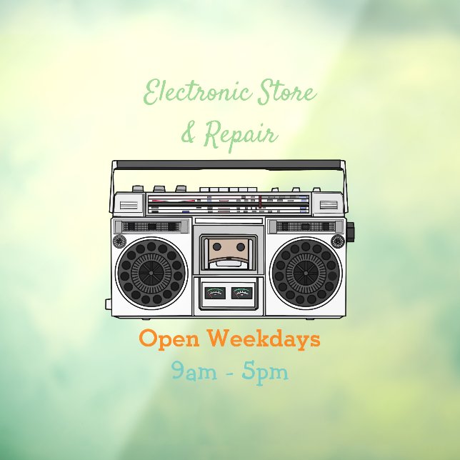 Radio cartoon illustration (Sheet 3)