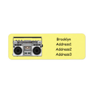 Radio cartoon illustration