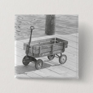 Radio Flyer Wagon Square Button
