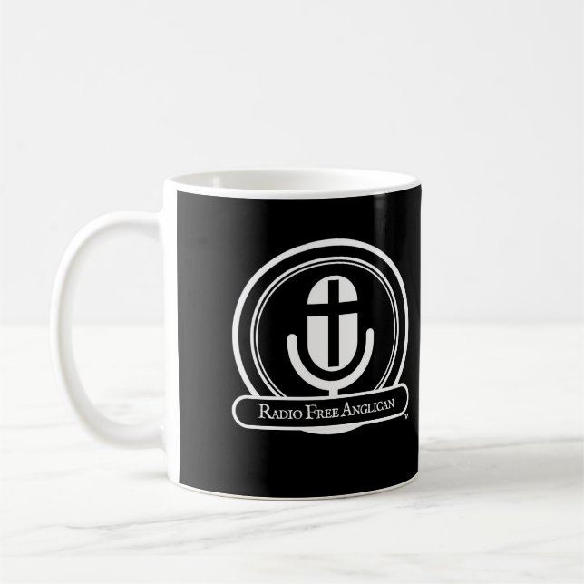 Radio Free Anglican Mug (Left)