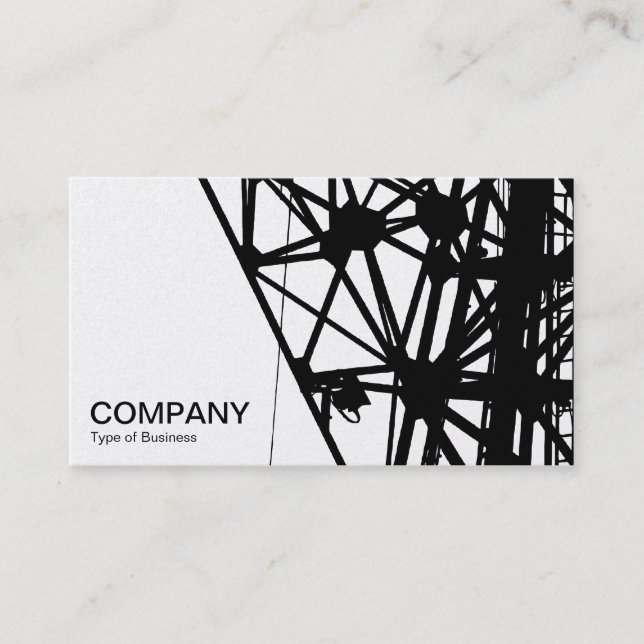 Radio Mast - (Gold) Business Card (Front)