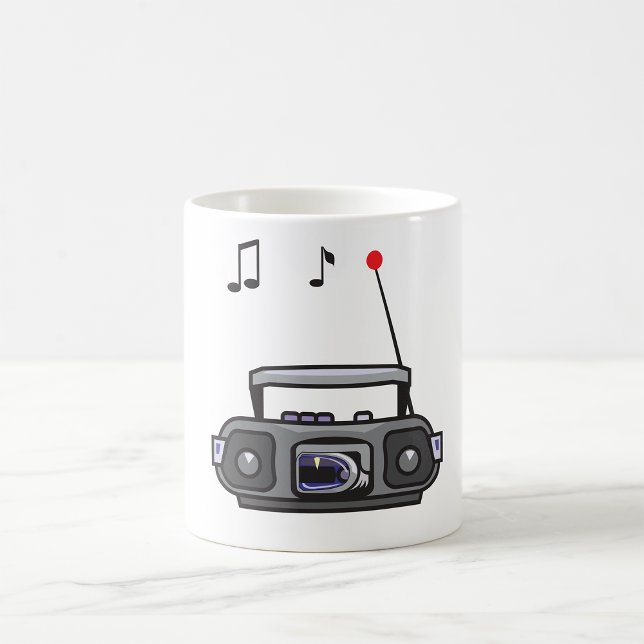 Radio Playing Music Mug (Creator Uploaded)