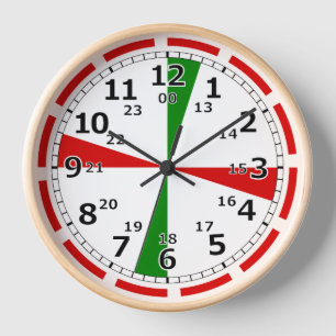Radio Room Wall Clock