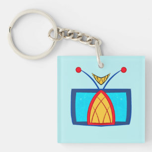 (Radio [Static) Moth] Key Ring