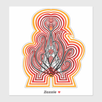 Radio Tower Graphic Ripples