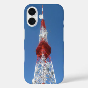 Radio TV Broadcast Tower iPhone 16 Case
