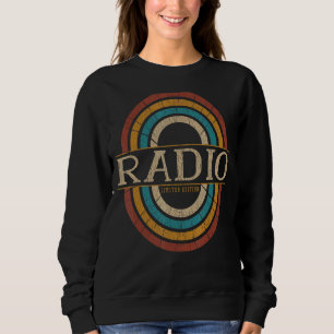 Radio Vintage Retro Sweatshirt