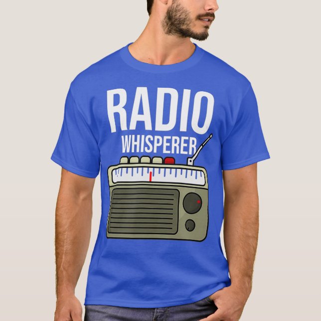Radio Whisperer HAM Radio Gift Radio Operator T-Shirt (Front)