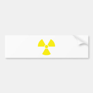 Radioactive Bumper Sticker