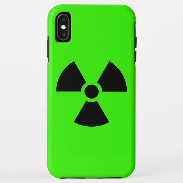 Radioactive Case-Mate iPhone Case (Back)