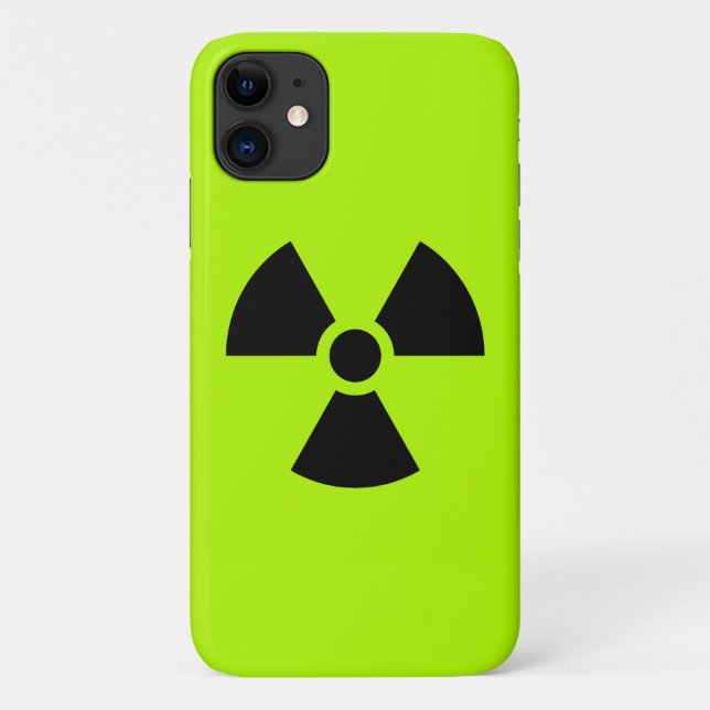 Radioactive Case-Mate iPhone Case (Back)