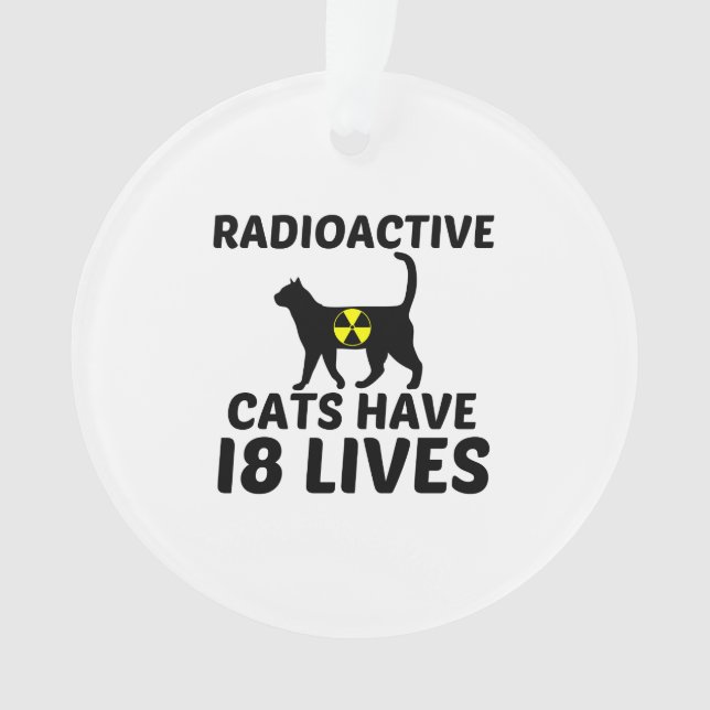 RADIOACTIVE CATS ORNAMENT (Front)