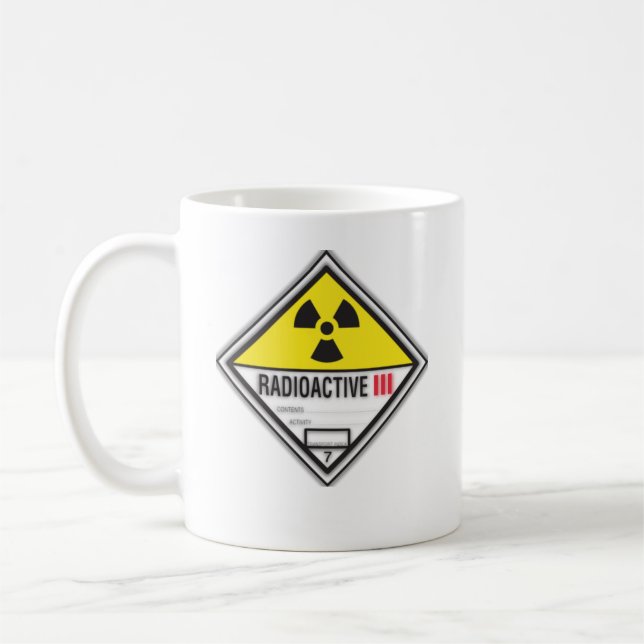 Radioactive Coffee Mug (Left)
