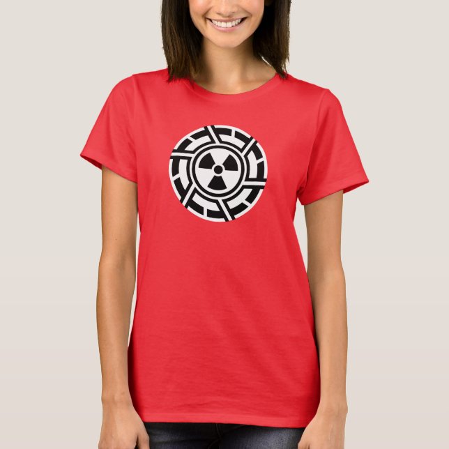 RADIOACTIVE  cool science geek nerd tee (Front)